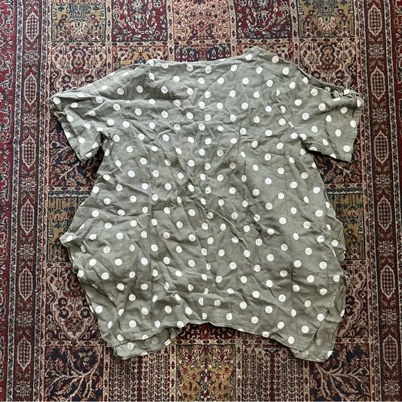 🌈 Lovely Italian polka dots blouse - Picture 5 of 9